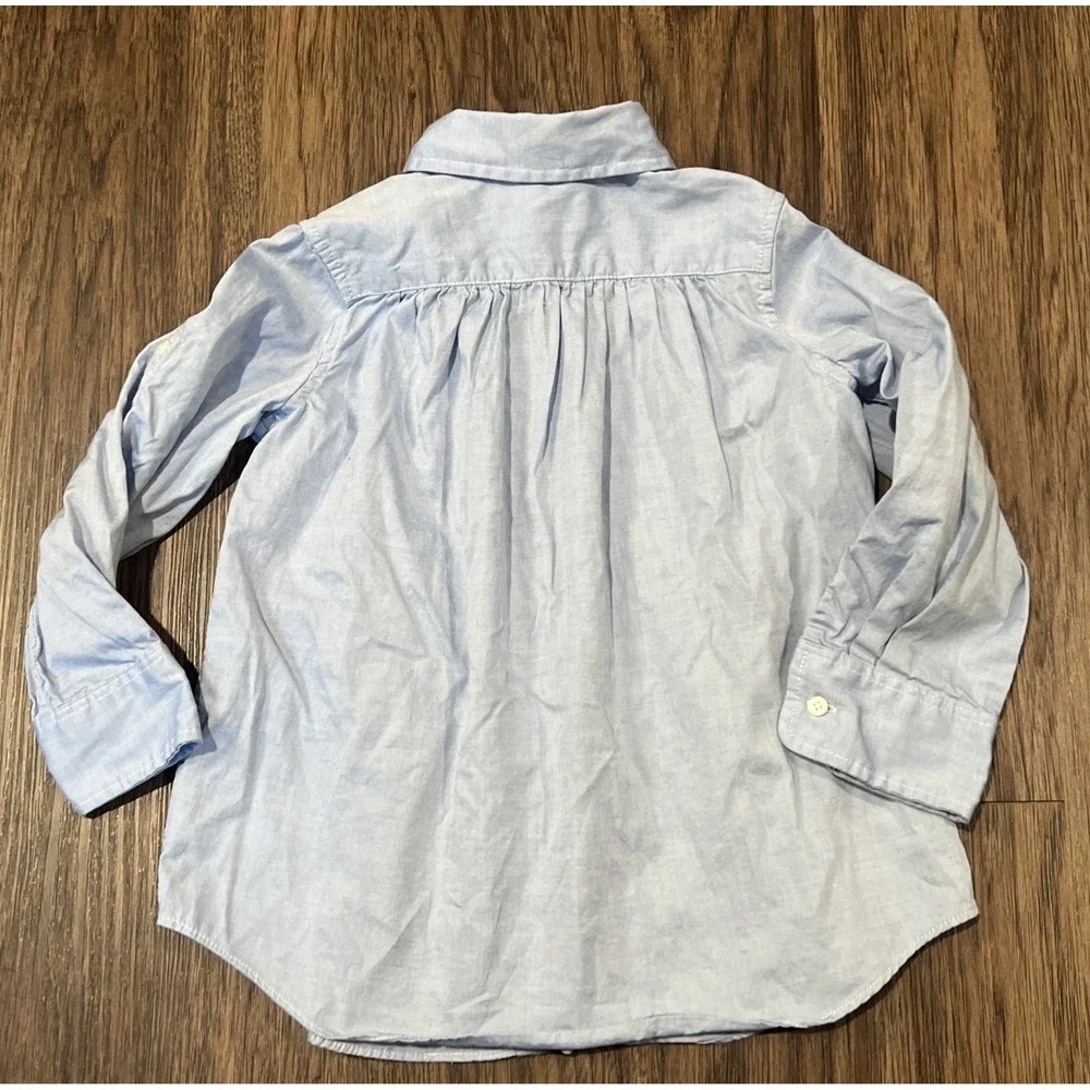 Ralph Lauren Jeans Blue Girls Shirt Size 3T